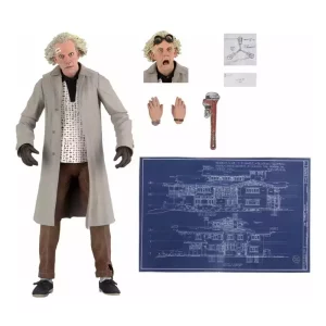 Action Figure Ultimate Doc Brown - Ritorno al Futuro (18 cm)