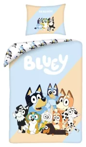 Set Lenzuola Bluey Go 160x200 cm - Copripiumone e Federa