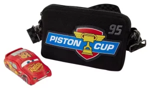 Borsa a Tracolla Loungefly Cars 20° Anniversario Piston Cup