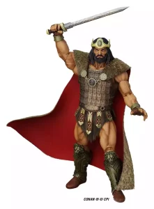Conan il Re: Action Figure 1/12 H.A.C.K.S. King Conan - Ruler of Aquilonia