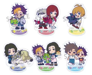 Digimon Buddycolle Beatbreak Acrylic Stands Display (6) - Megahouse