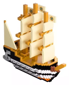 Brickset Fregata Europa Universalis V - Modello da Costruire 1545 pezzi