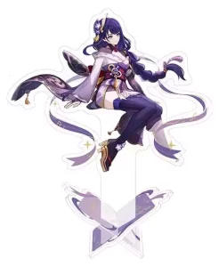 Genshin Impact: Raiden Shogun - Standee Acrilico 6° Anniversario 13 cm