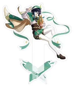 Genshin Impact Venti: Standee Acrilico 6° Anniversario - 13 cm