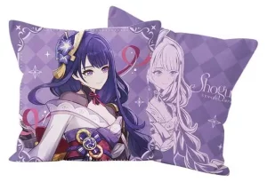 Cuscino Ufficiale Genshin Impact Raiden Shogun - 6° Anniversario (45x45 cm)