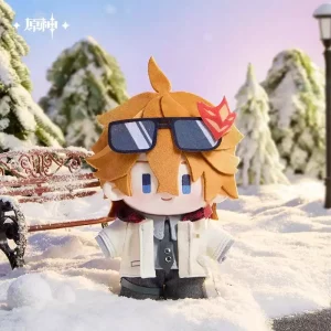 Tartaglia Genshin Impact Plush Toy - Leisurely Winter's Day (22cm)