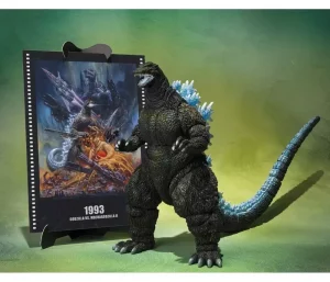 Godzilla S.H.MonsterArts Action Figure - Godzilla vs. Mechagodzilla II (Colorazione Poster) - 16 cm