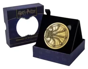 Harry Potter: Porta della Camera dei Segreti con Meccanismo a Monete - Oggetto da Collezione Ufficiale