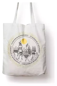 Borsa in Cotone Harry Potter - Castello di Hogwarts Ufficiale