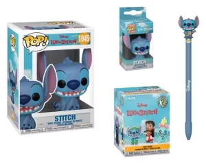 Lilo & Stitch POP! Vinyl Figure Set: 4 Action Figure da Collezione Disney