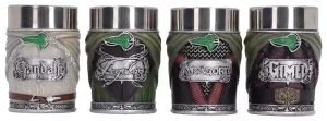 Set Mini Bicchierini Signore degli Anelli - La Compagnia dell'Anello 4cm