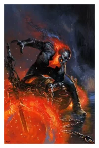 Marvel Ghost Rider Fine Art Print - Gabirele Dell'Otto - 41x61 cm