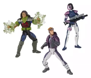 Marvel Legends Action Figure X-Force: Domino, Rictor e Cannonball (3-Pack)