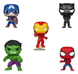 Marvel POP! Vinyl Figure Set 5 Personaggi 9 cm