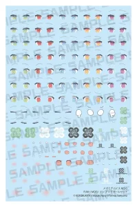 Megami Device: Set Decal Occhi Puni Mofu Lin 1/1