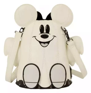 Borsa a Tracolla Loungefly Mickey & Minnie Ghost Glow Figural