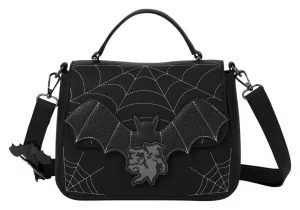 Borsa a Tracolla Loungefly Mickey & Minnie Rete e Pipistrelli