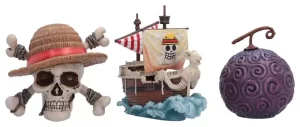 One Piece Set Figure Viaggio Iniziale 10cm Nemesis Now