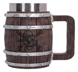 Bocale da Birra One Piece Barrel 16 cm - Collezione Ufficiale