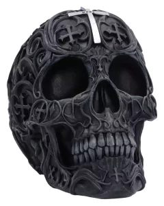 Teschio Ozzy Osbourne Principe delle Tenebre 15 cm - Collezione Ufficiale