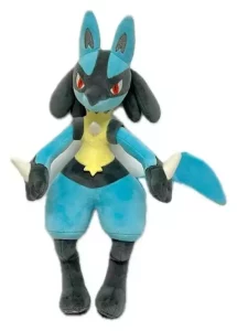 Lucario Peluche Pokémon 30cm - Figura Ufficiale Jazwares