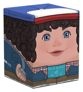 Squaroes Stranger Things Dustin - Custodia Carte Collezionabili Ultimate Guard