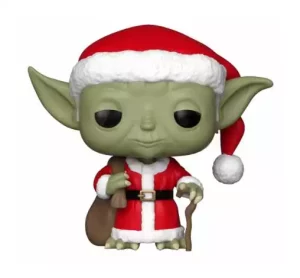 Star Wars Yoda Natale POP! Vinyl 9 cm - Action Figure Collezionabili