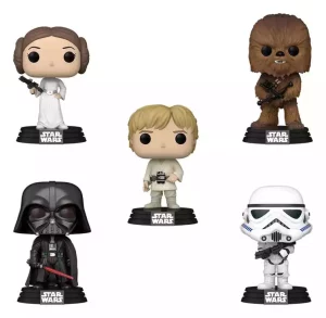 Star Wars POP! Vinyl Figure Black Friday Bundle 5 Pezzi – 9 cm