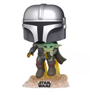 Star Wars Mandalorian POP! Mando con Jetpack - Action Figure Vinyl 9cm