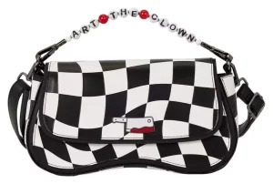 Borsa a Tracolla Terrifier Loungefly Art the Clown a Scacchi