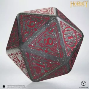 The Hobbit: Dado Spindown Lunaris D20 Jumbo - Collezione Ufficiale