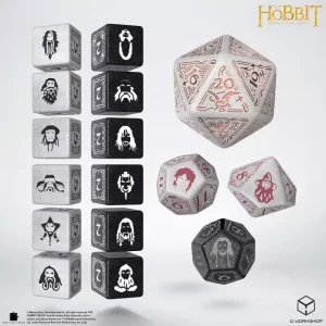 Dado da Gioco TCG Il Hobbit: Set Radiante Alba - 16 Dadi
