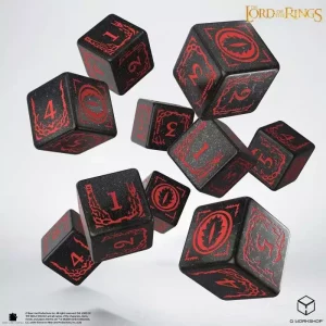 Dadi D6 Lord of the Rings Mordor - Set da 10