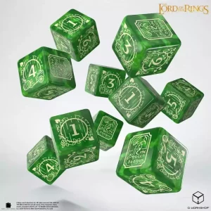 Dadi D6 Il Signore degli Anelli: Set da 10 Shire