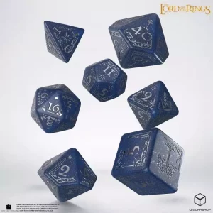 Set di Dadi Lord of the Rings Gondor - 7 Dadi Tematici