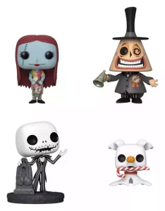 The Nightmare Before Christmas POP! Vinile 4 Pezzi - Black Friday Bundle 9 cm