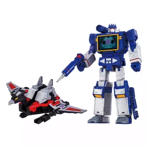 Transformers MPG-19 Soundwave e Condor (Laserbeak) - Action Figure 2-Pack 23cm