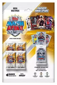 UEFA Club Competition Match Attax 2026/27 - Mega Multipack Carte da Gioco