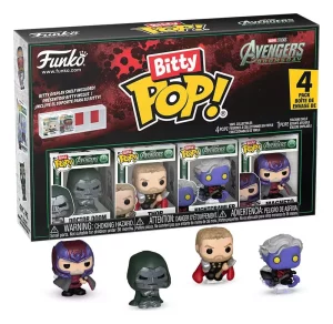 Avengers Bitty POP! Vinyl Figure 4-Pack Serie 2 - Action Figure da Collezione 2.5cm