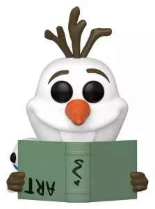 Funko POP! Disney Frozen: Olaf con Libro - Action Figure 9 cm