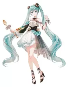 Hatsune Miku x Tirol Choco Action Figure – Coffee Nougat Ver. 19 cm