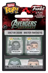 Funko POP! Bitty POP! Doctor Doom & Mister Fantastic - 2-Pack