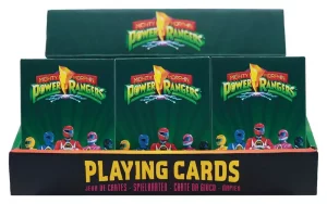 Power Rangers Carte da Gioco Display (12 confezioni)