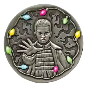 Moneta Collezionabile Stranger Things 10° Anniversario Eleven Edizione Limitata