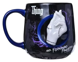 Tazza Ceramica Wednesday Addams 2D Relief Ufficiale